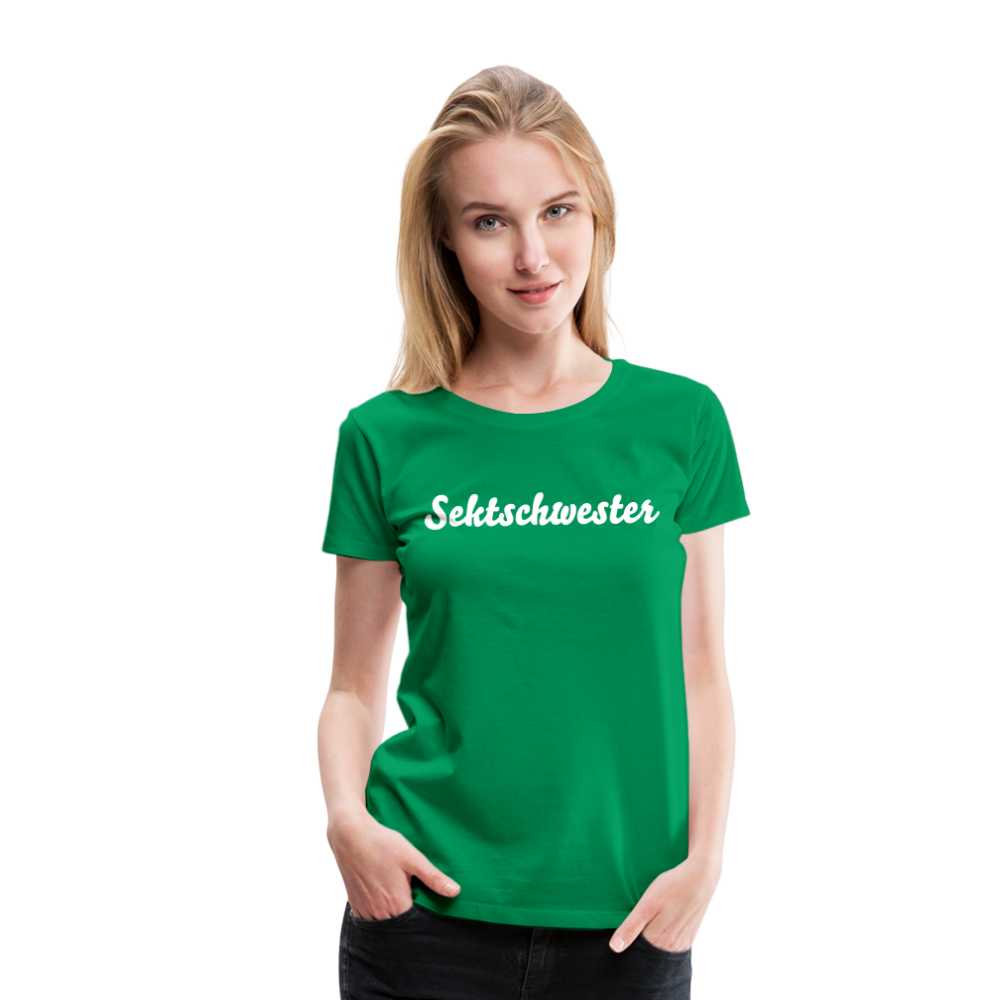 Sektschwester Frauen Premium T-Shirt - Kelly Green