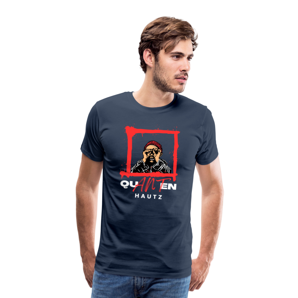 Quanten Hautz 2 Männer Premium T-Shirt - Navy