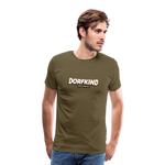 Dorfkind 2 Männer Premium T-Shirt - Khaki