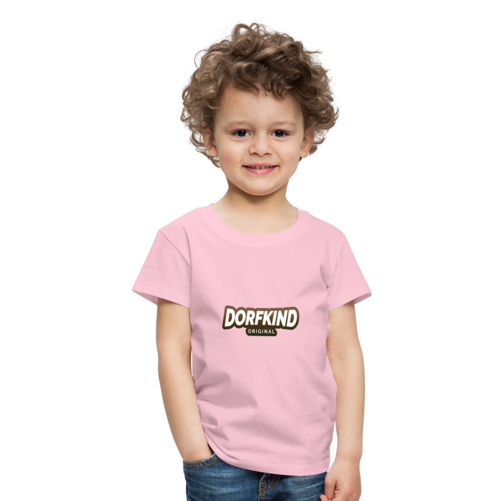Dorfkind 2 Kinder Premium T-Shirt - Hellrosa
