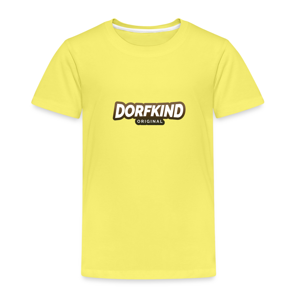 Dorfkind 2 Kinder Premium T-Shirt - Gelb