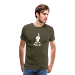 Wei is Pillo Männer Premium T-Shirt - Khaki