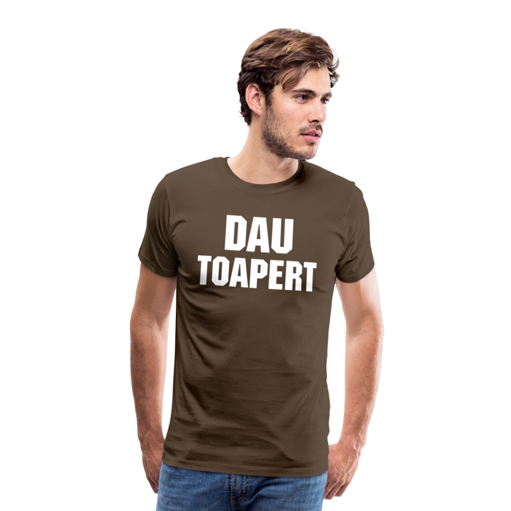 Motiv Toapert Männer Premium T-Shirt - Edelbraun