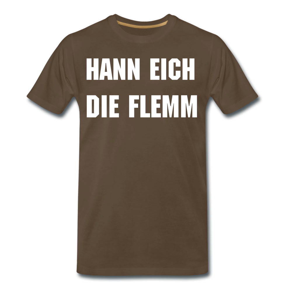 Motiv Flemm Männer Premium T-Shirt - Edelbraun