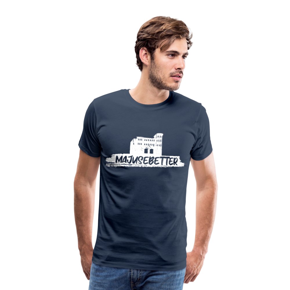 Majusebetter Männer Premium T-Shirt - Navy