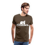 Majusebetter Männer Premium T-Shirt - Edelbraun
