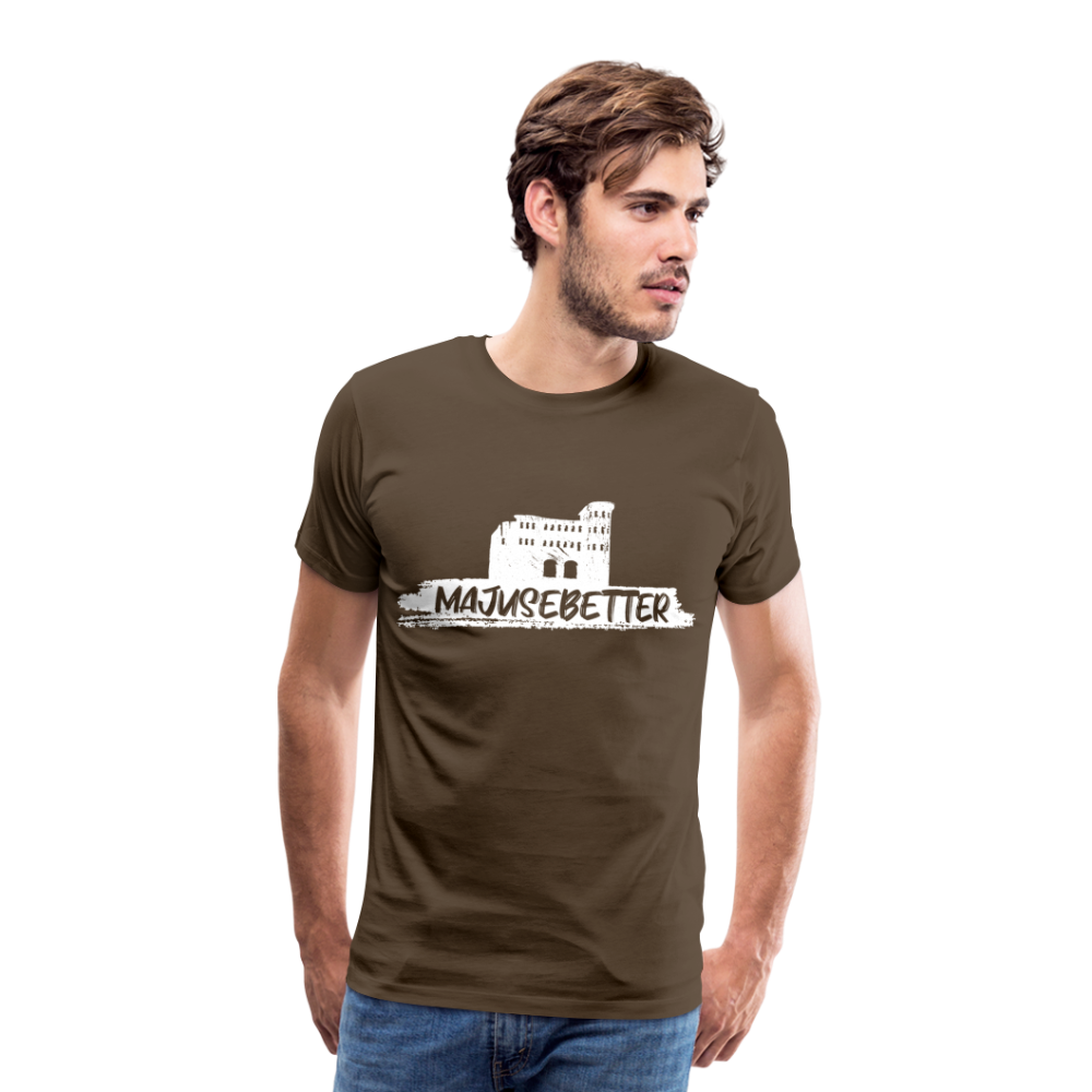 Majusebetter Männer Premium T-Shirt - Edelbraun