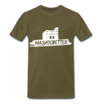 Majusebetter Männer Premium T-Shirt - Khaki