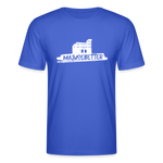 Majusebetter Männer T-Shirt von Bella + Canvas - Royalblau