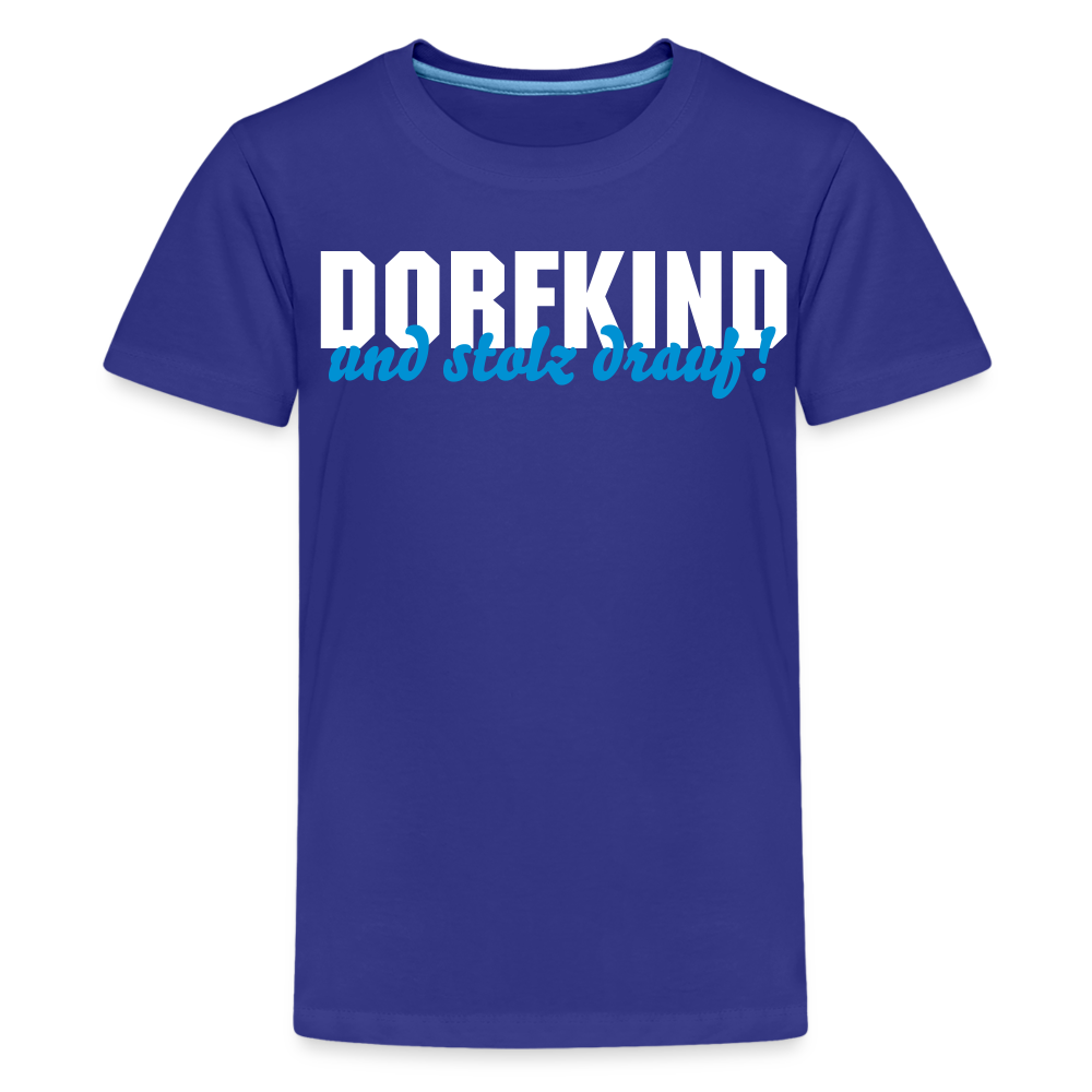 Dorfkind Teenager Premium T-Shirt - Königsblau