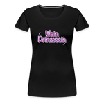 Weinprinzessin Frauen Premium T-Shirt - Schwarz