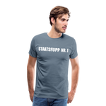 Staatsfupp Männer Premium T-Shirt - Blaugrau