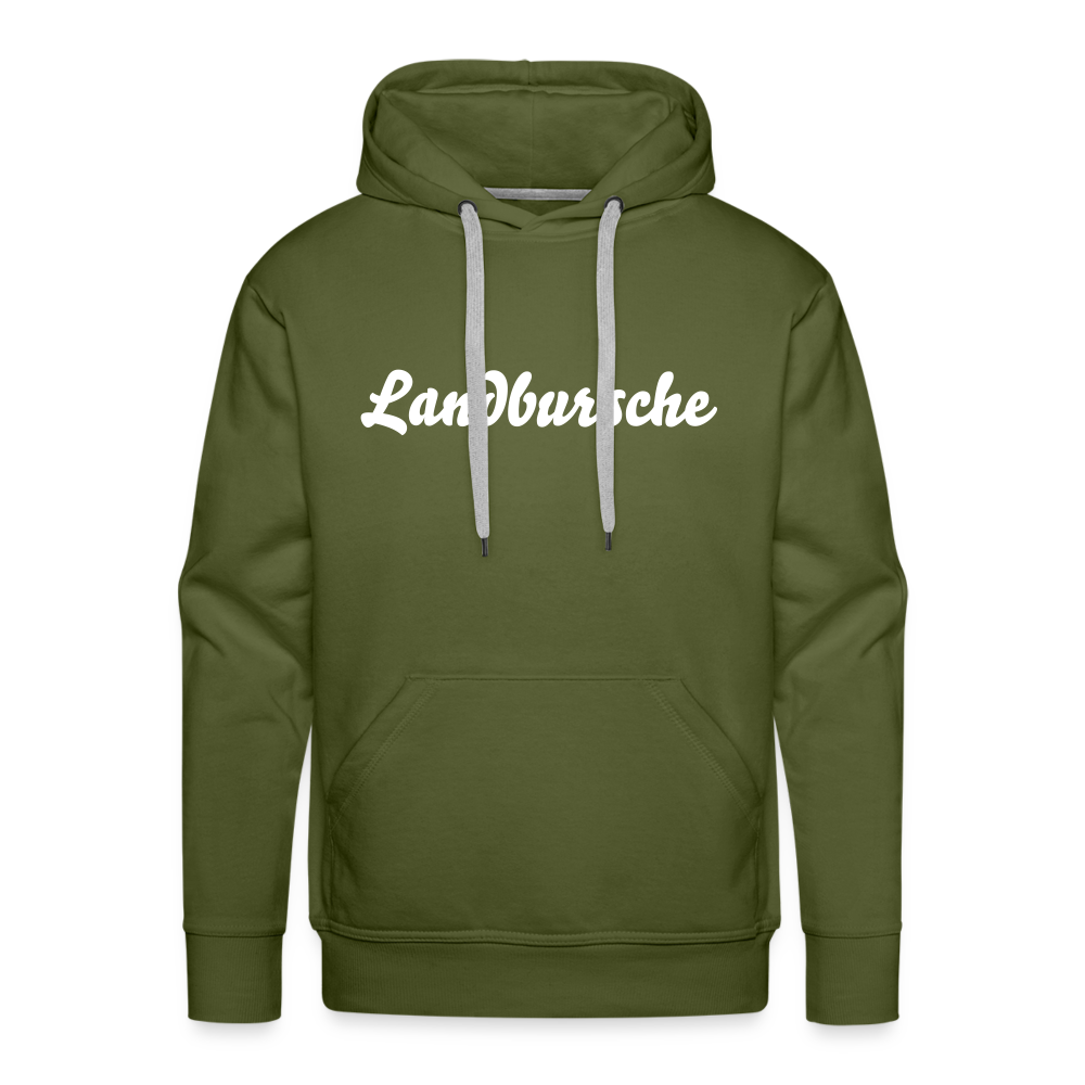 Landbursche Men’s Premium Hoodie - Olivgrün