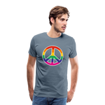 Pride Männer Premium T-Shirt - Blaugrau