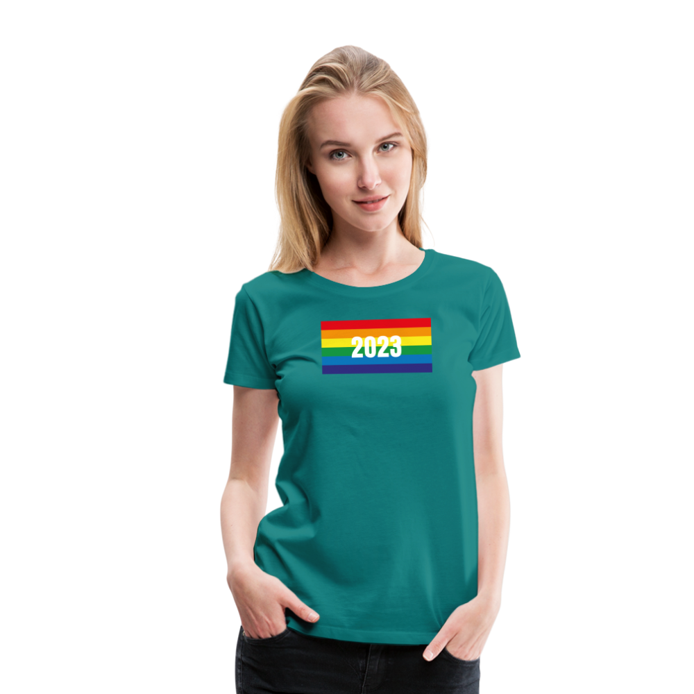 Pride Frauen Premium T-Shirt - Divablau
