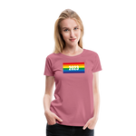 Pride Frauen Premium T-Shirt - Malve