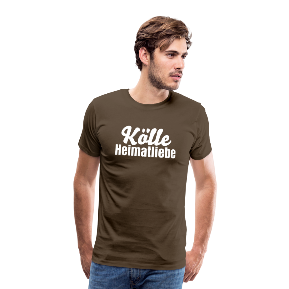 Männer Premium T-Shirt - Edelbraun