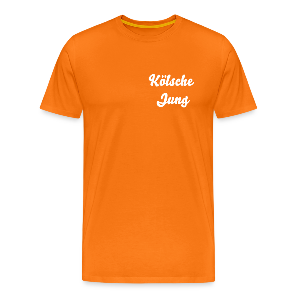 Köln Männer Premium T-Shirt - Orange