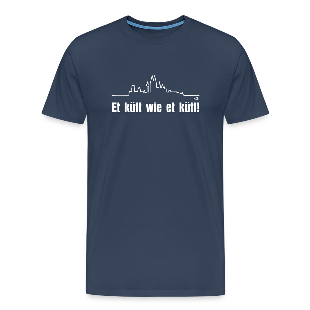 Köln Männer Premium T-Shirt - Navy