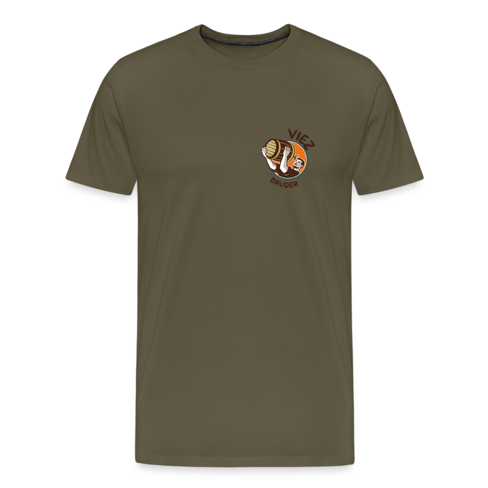 Männer Premium T-Shirt VIEZBRUDER - Khaki