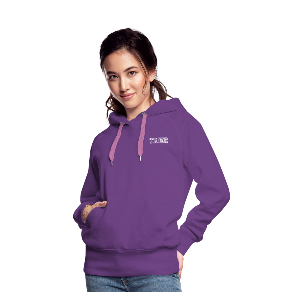 Trier Frauen Premium Hoodie - Purple