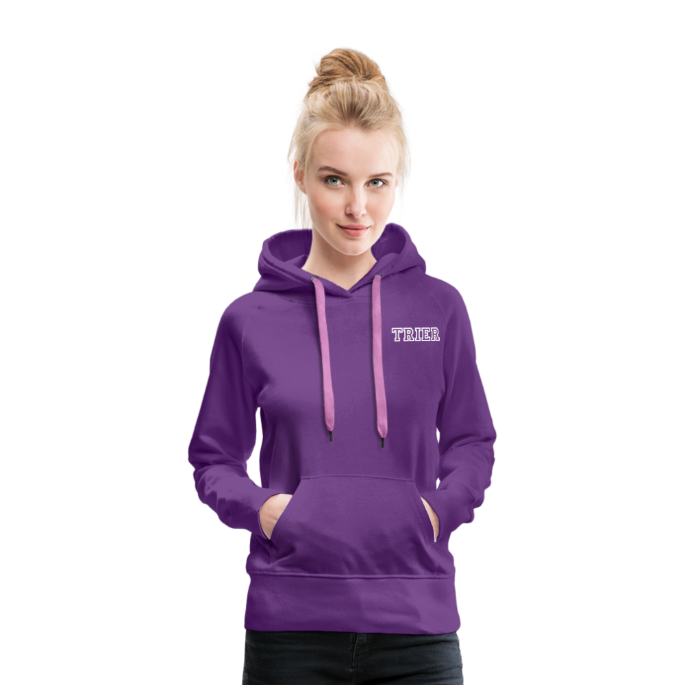 Trier Frauen Premium Hoodie - Purple