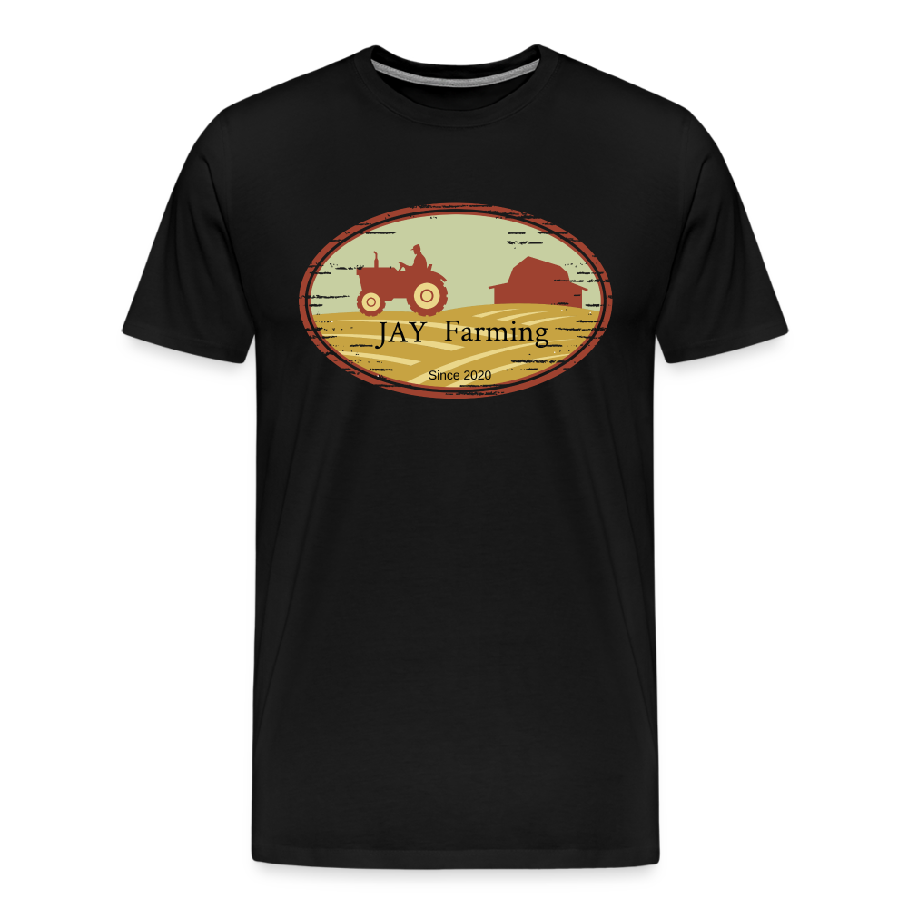 Jay Farming Männer Premium T-Shirt - Schwarz