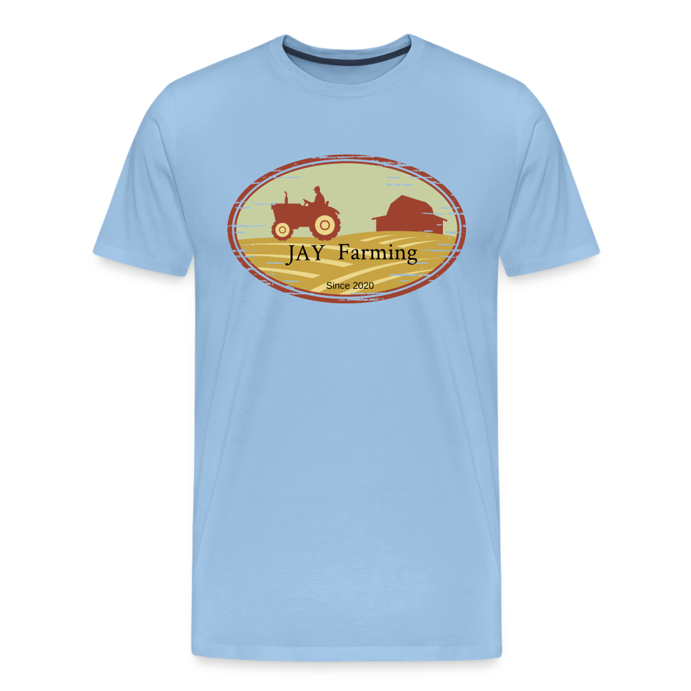 Jay Farming Männer Premium T-Shirt - Sky