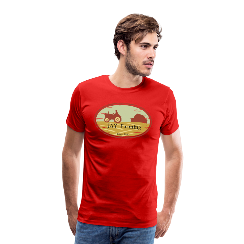 Jay Farming Männer Premium T-Shirt - Rot