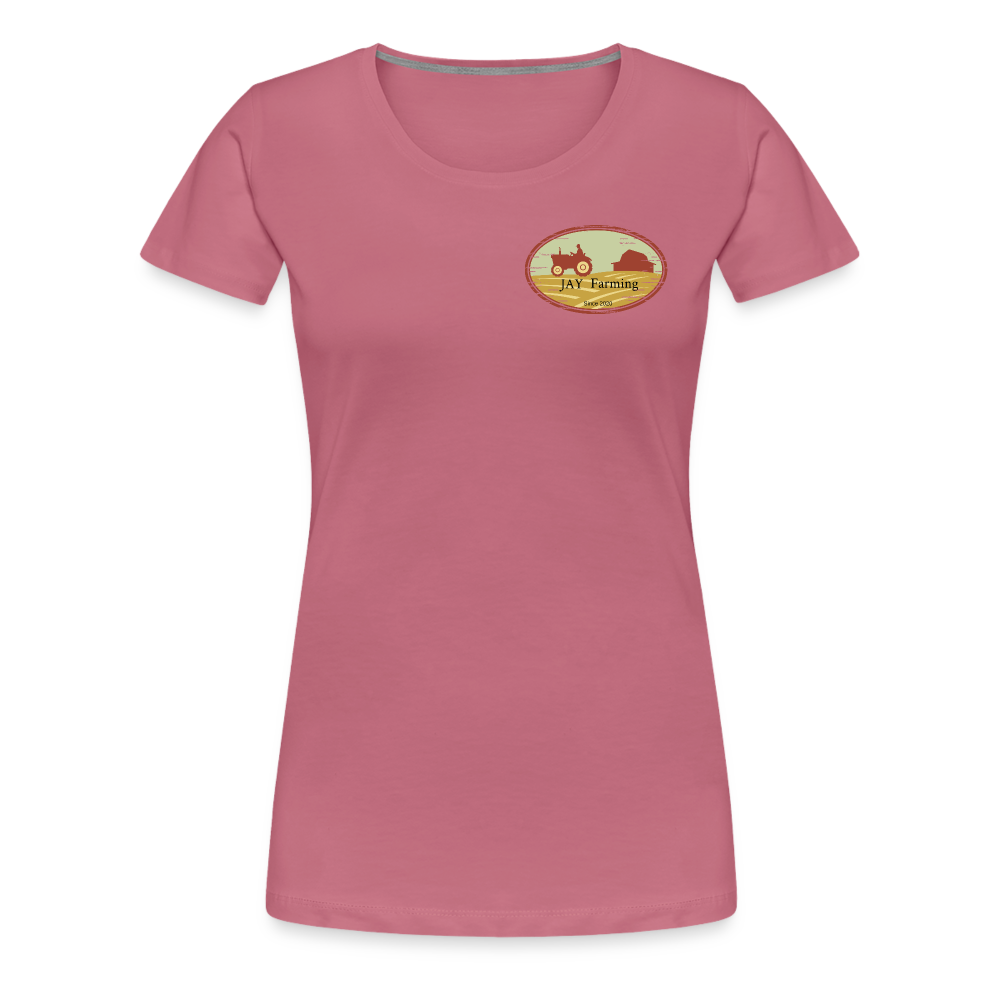 Jay Farming Frauen Premium T-Shirt - Malve