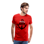 Hamburg Männer Premium T-Shirt - Rot