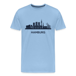 Hamburg Männer Premium T-Shirt - Sky