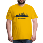 Hamburg Männer Premium T-Shirt - Sonnengelb