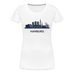 Hamburg Frauen Premium T-Shirt - weiß