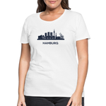 Hamburg Frauen Premium T-Shirt - weiß
