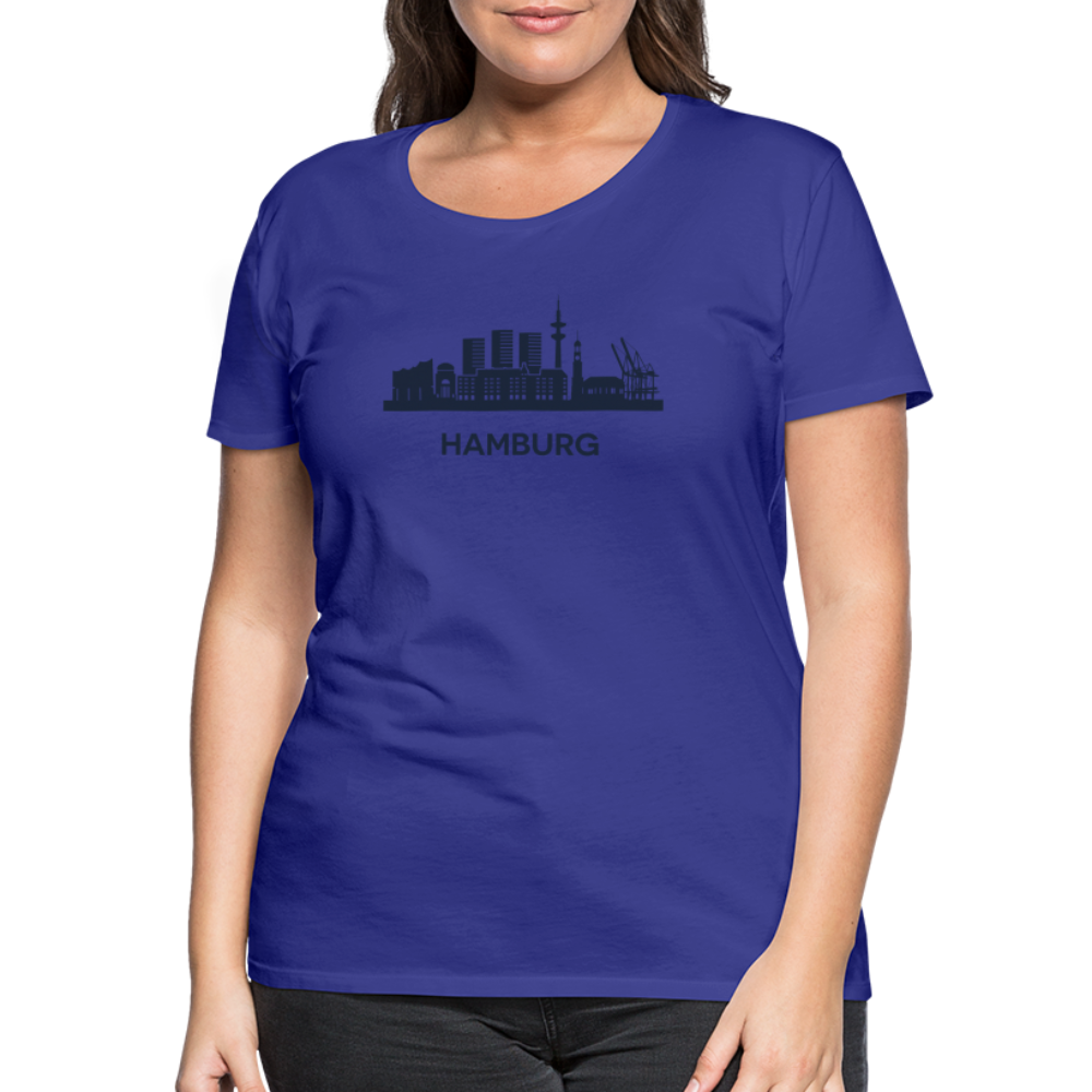 Hamburg Frauen Premium T-Shirt - Königsblau