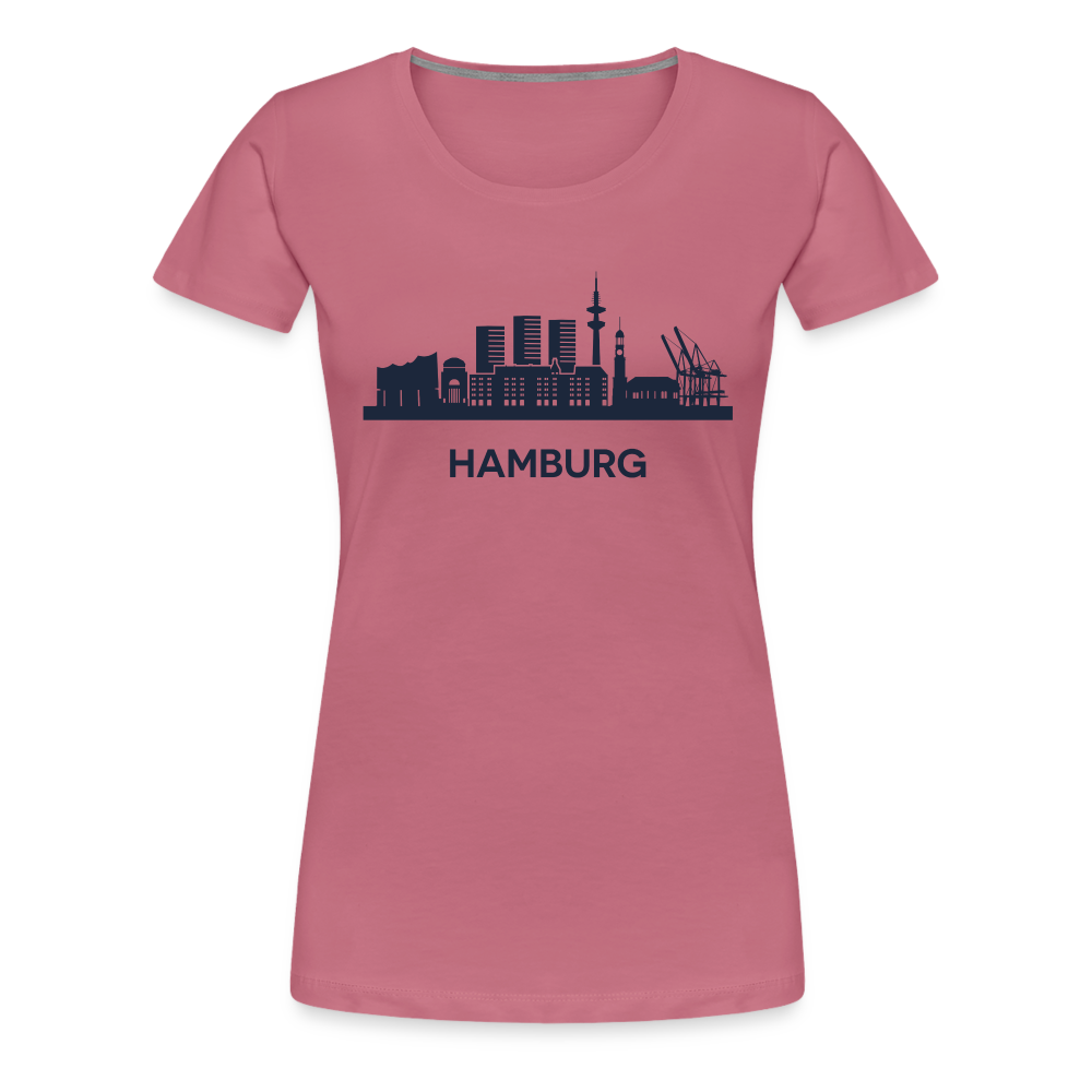 Hamburg Frauen Premium T-Shirt - Malve