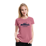 Hamburg Frauen Premium T-Shirt - Malve