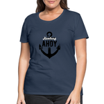 Hamburg Frauen Premium T-Shirt - Navy