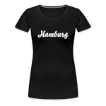 Hamburg Frauen Premium T-Shirt - Schwarz