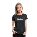 Hamburg Frauen Premium T-Shirt - Schwarz