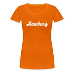 Hamburg Frauen Premium T-Shirt - Orange