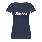 Hamburg Frauen Premium T-Shirt - Navy