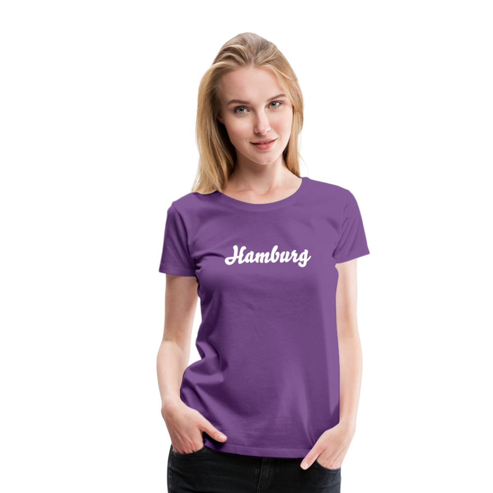 Hamburg Frauen Premium T-Shirt - Lila