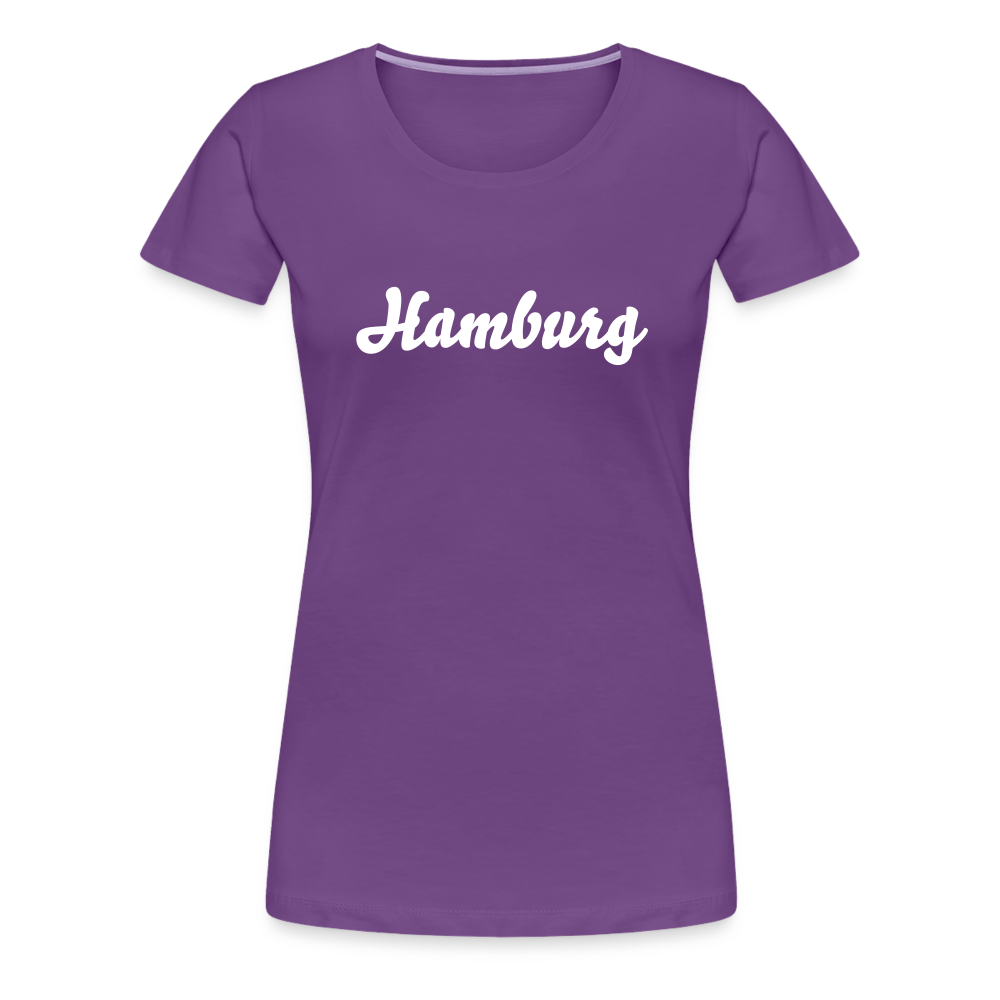 Hamburg Frauen Premium T-Shirt - Lila