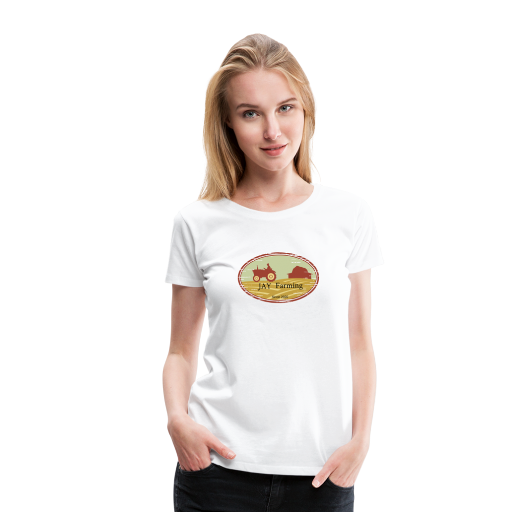 Jay Frauen Premium T-Shirt - weiß