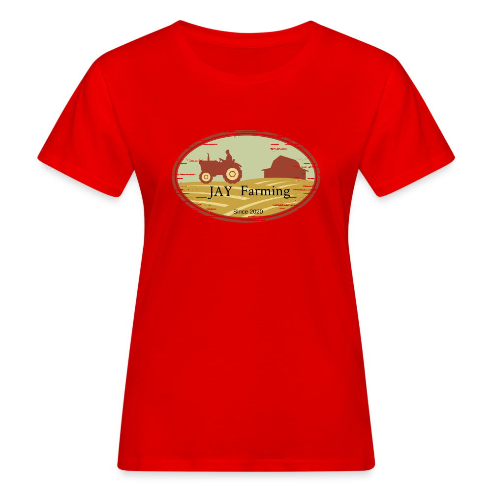 Jay Frauen Bio-T-Shirt - Rot