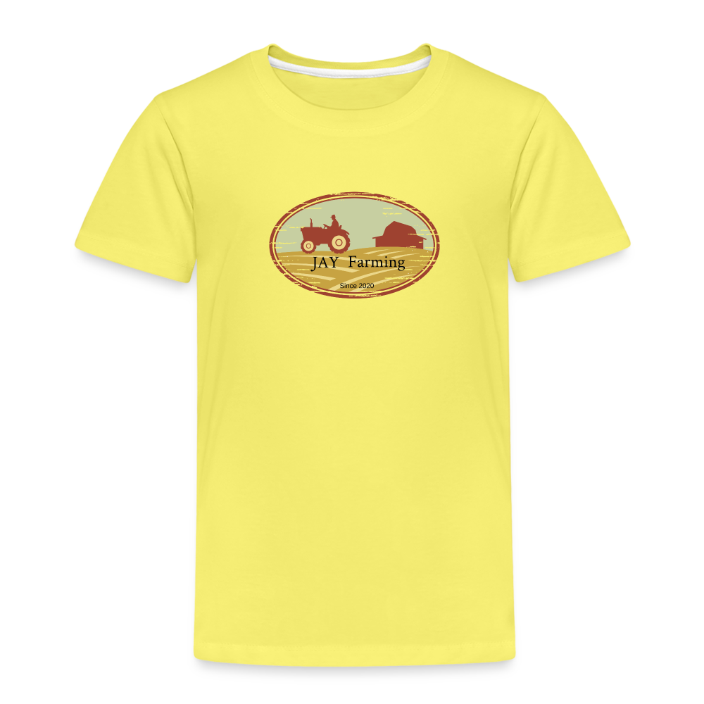 Jay Kinder Premium T-Shirt - Gelb