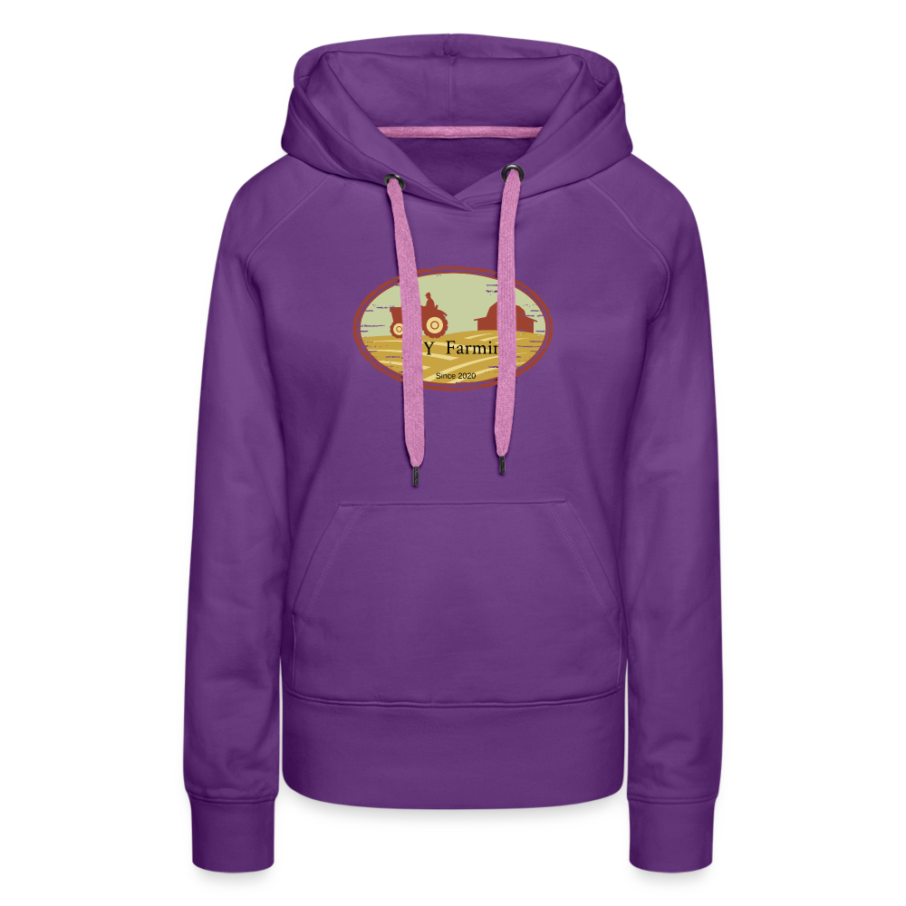 Jay Frauen Premium Hoodie - Purple