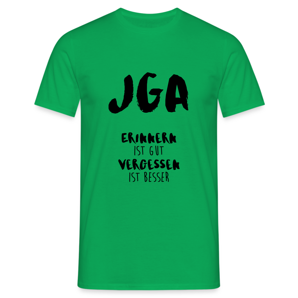 JGA Männer T-Shirt - Kelly Green
